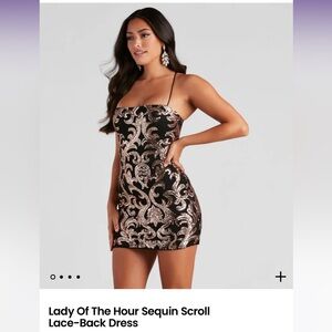 NWT Windsor lady of the hour sequin dress